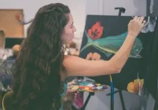 Haamouraa Lesca Artiste et artisane Femmes de Polynésie Crédit : Cartouche Louise-Michèle