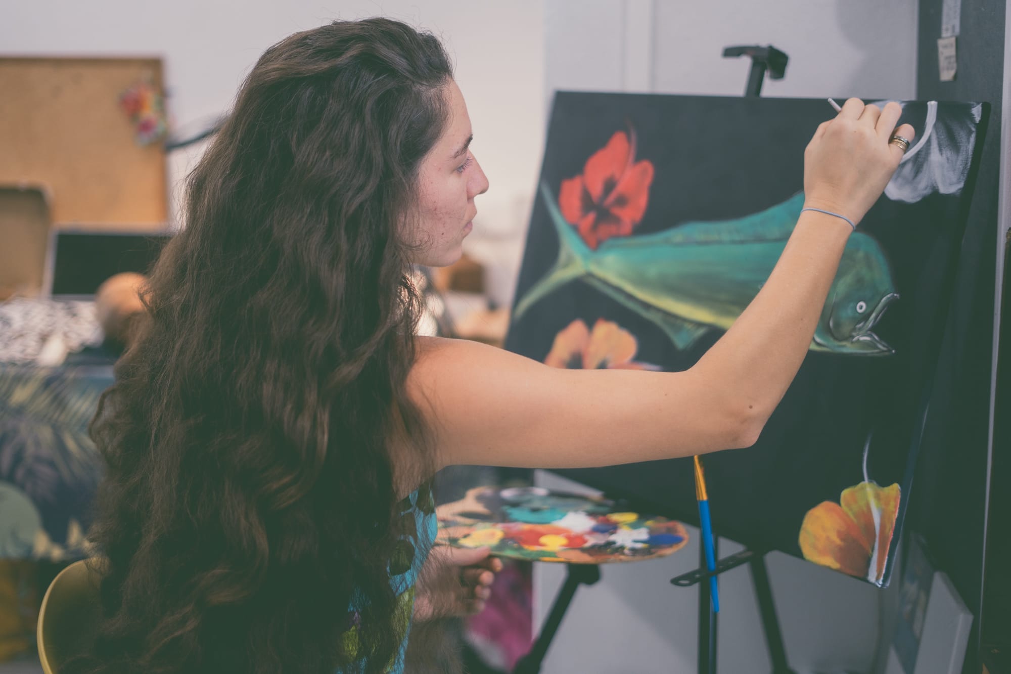 Haamouraa Lesca Artiste et artisane Femmes de Polynésie Crédit : Cartouche Louise-Michèle