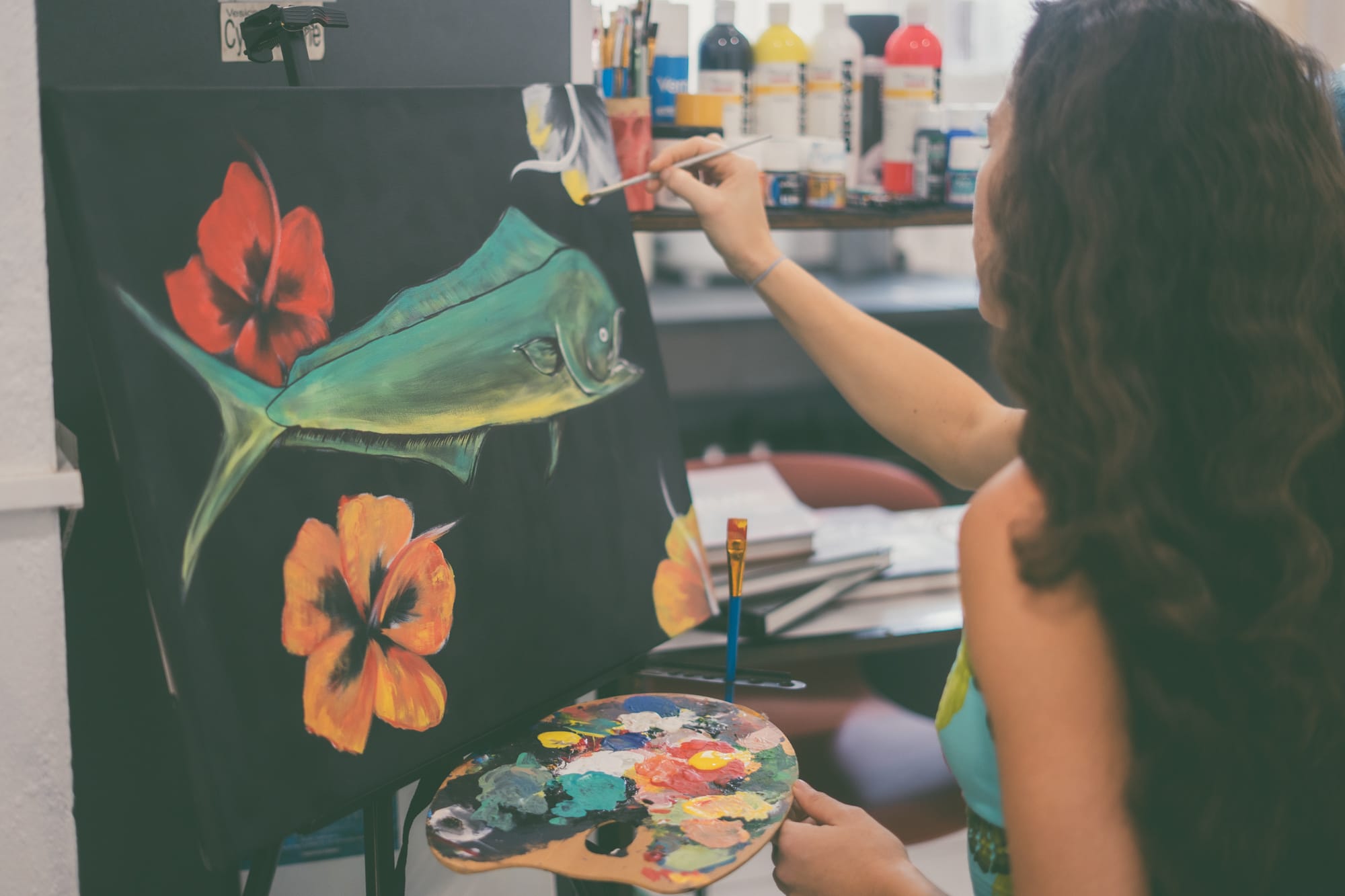 Haamouraa Lesca Artiste et artisane Femmes de Polynésie Crédit : Cartouche Louise-Michèle