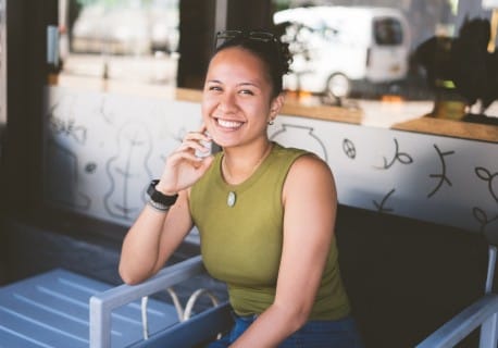 May Artea Artiste Femmes de Polynésie Crédit : Cartouche Louise-Michèle