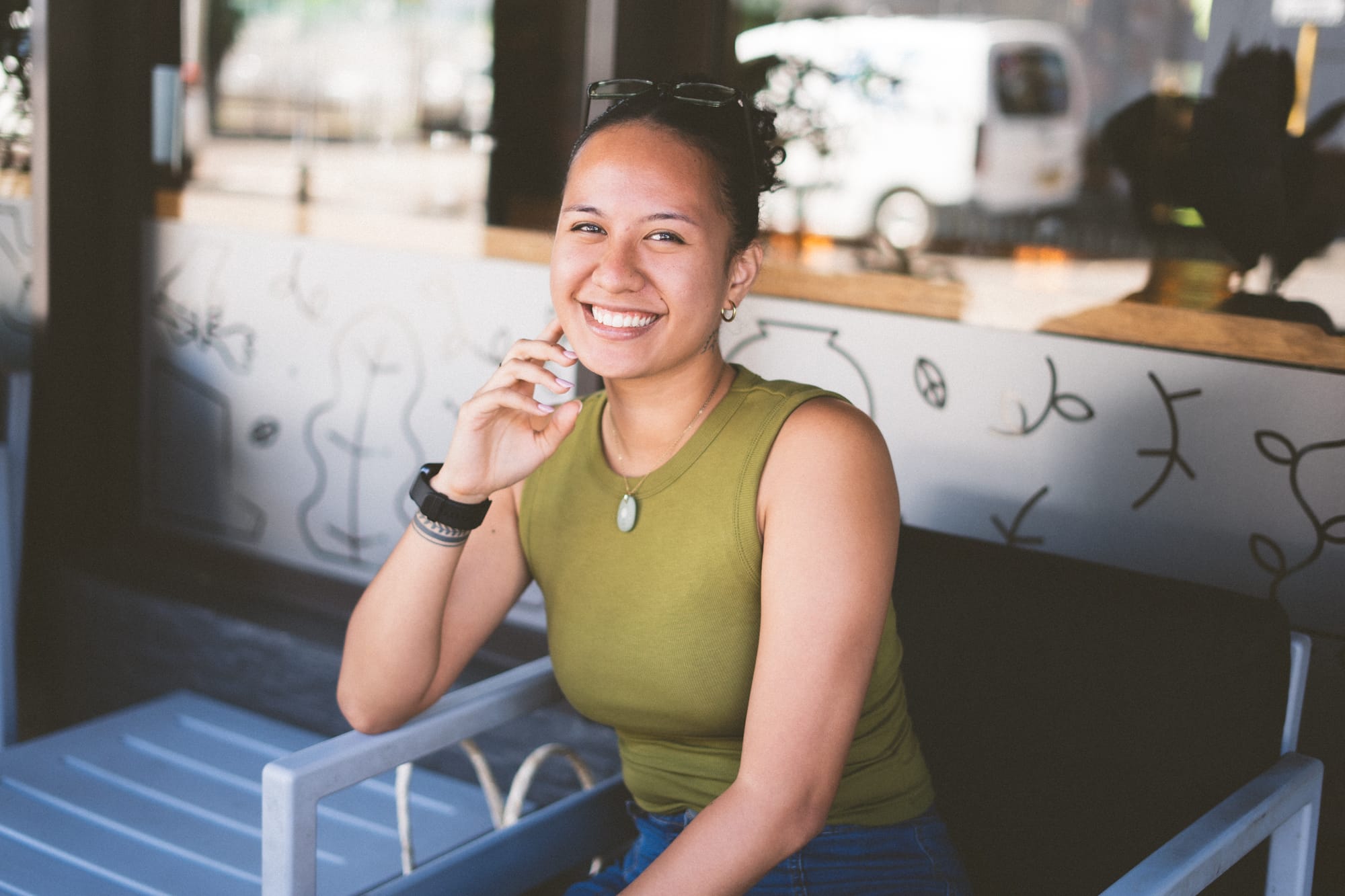 May Artea Artiste Femmes de Polynésie Crédit : Cartouche Louise-Michèle