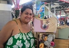 Timeri Pollock Artisane Vahine Chic Femmes de Polynésie Crédit : Pauline Stasi