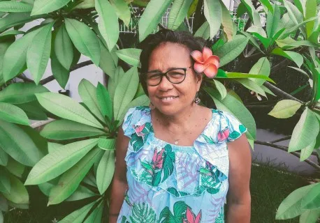 Marguerite Barbos Agricultrice vanille Femmes de Polynesie Credit : Cartouche Louise-Michele