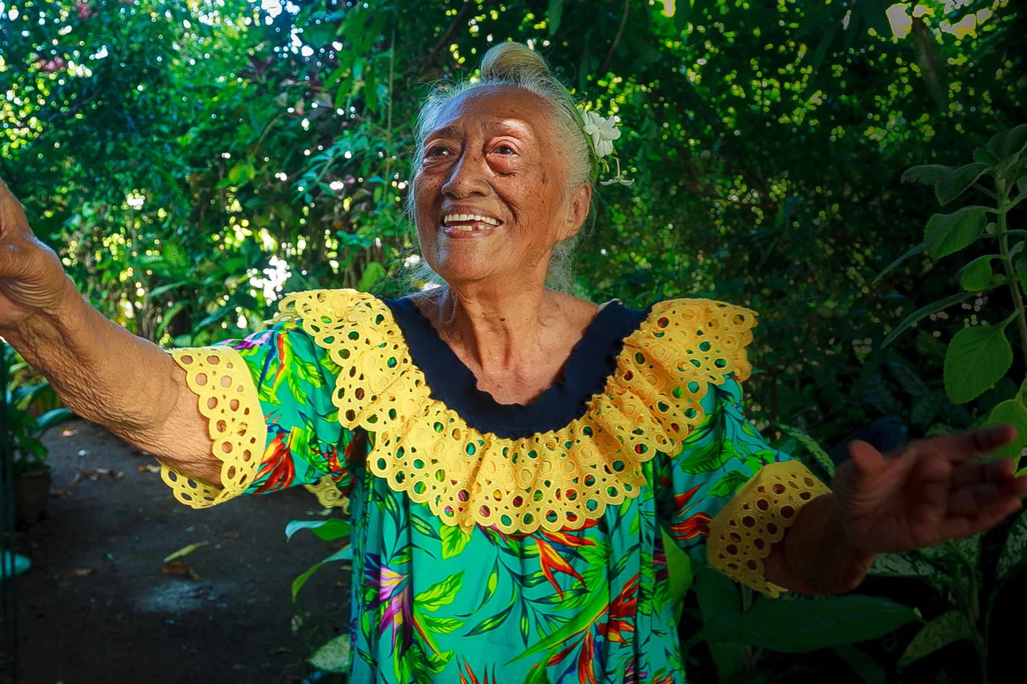 Noéline Ihorai Femmes de Polynésie Crédit : Gaëlle Poyade