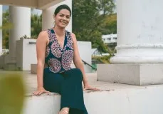 Titaina Frebault-Maau DGS Mairie de Pirae CGF Tahiti Femmes de Polynésie Crédit : Cartouche Louise-Michèle