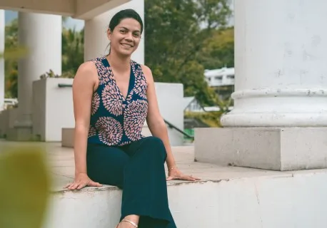 Titaina Frebault-Maau DGS Mairie de Pirae CGF Tahiti Femmes de Polynésie Crédit : Cartouche Louise-Michèle
