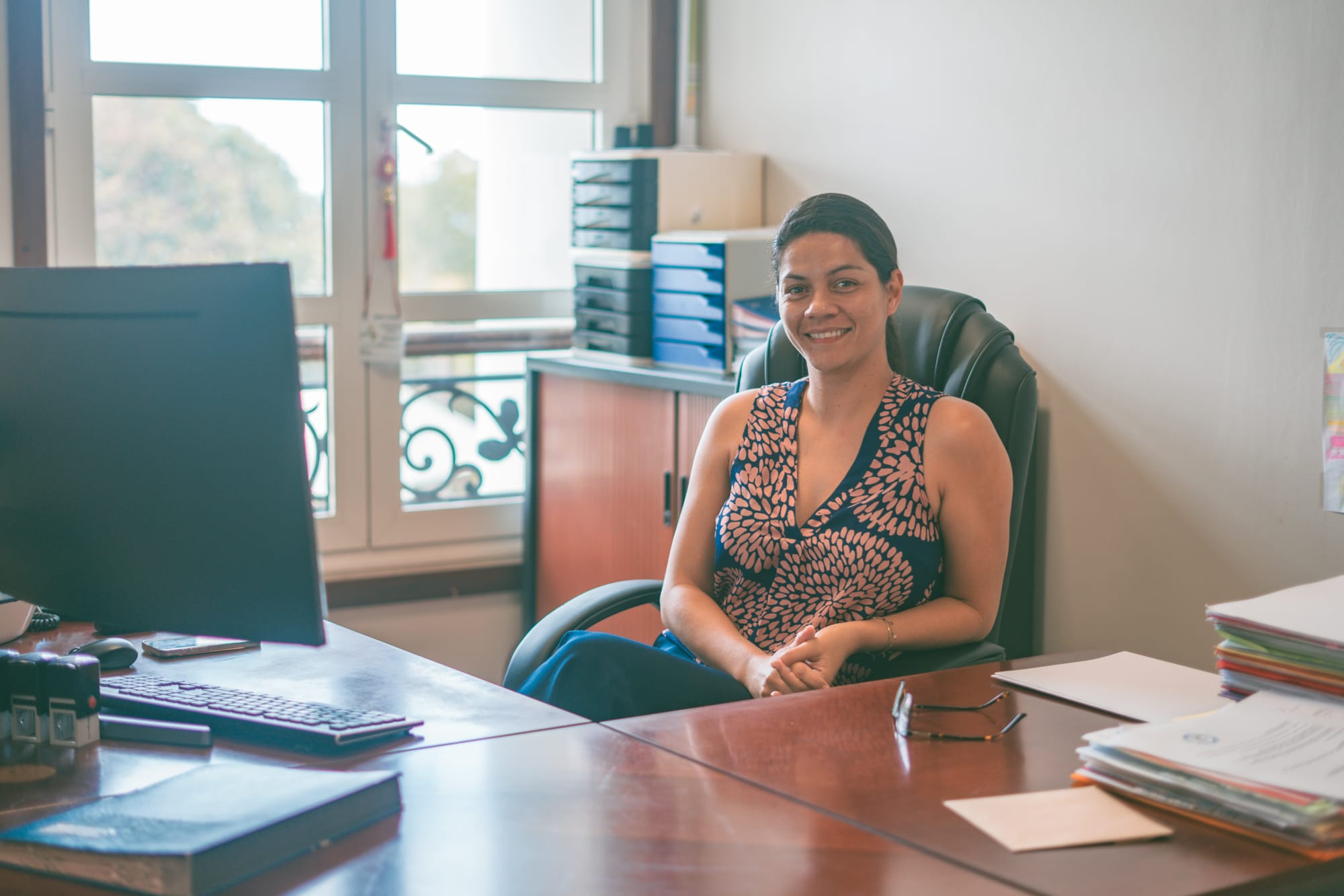 Titaina Frebault-Maau DGS Mairie de Pirae CGF Tahiti Femmes de Polynésie Crédit : Cartouche Louise-Michèle