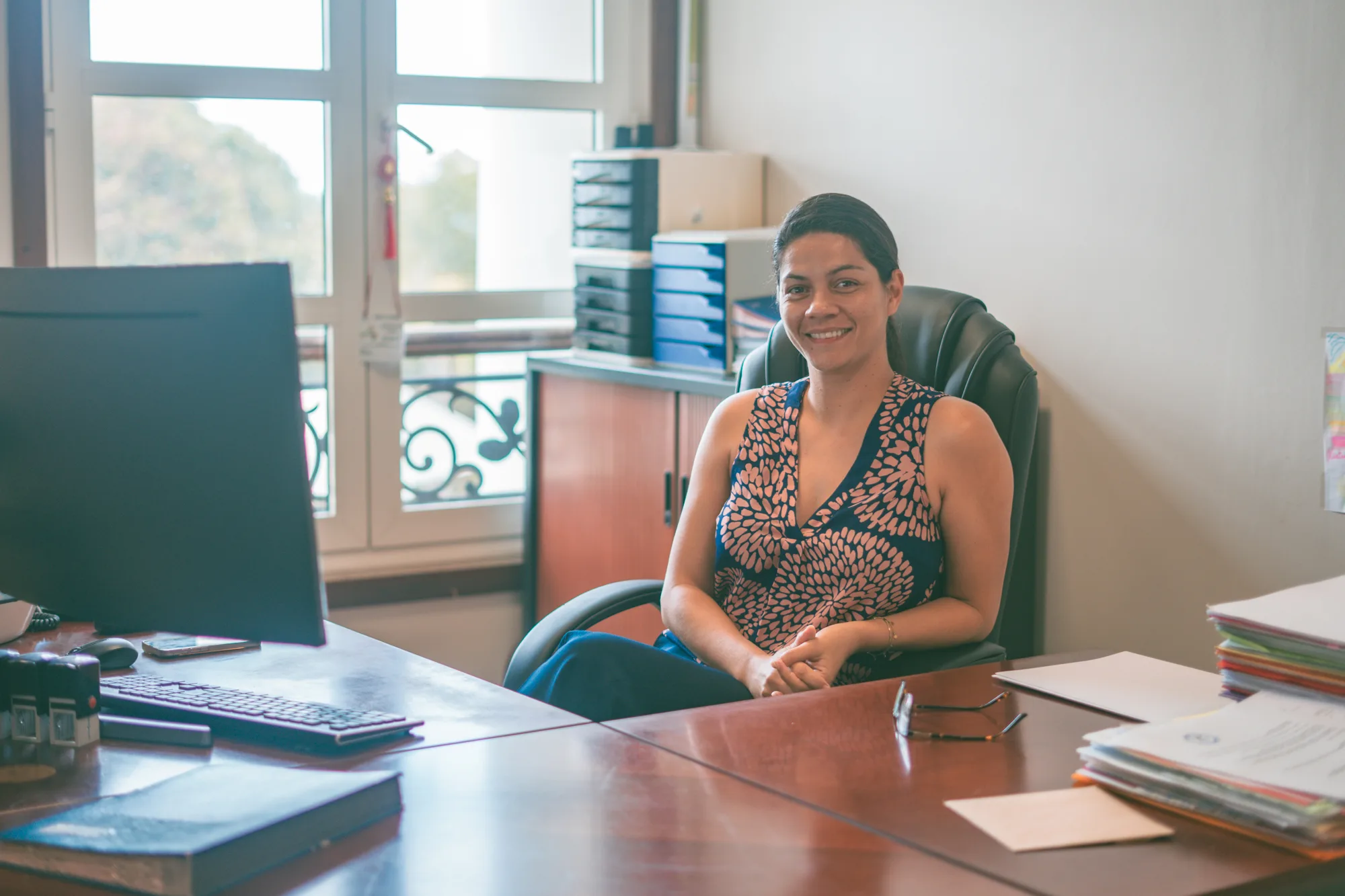 Titaina Frebault-Maau DGS Mairie de Pirae CGF Tahiti Femmes de Polynésie Crédit : Cartouche Louise-Michèle