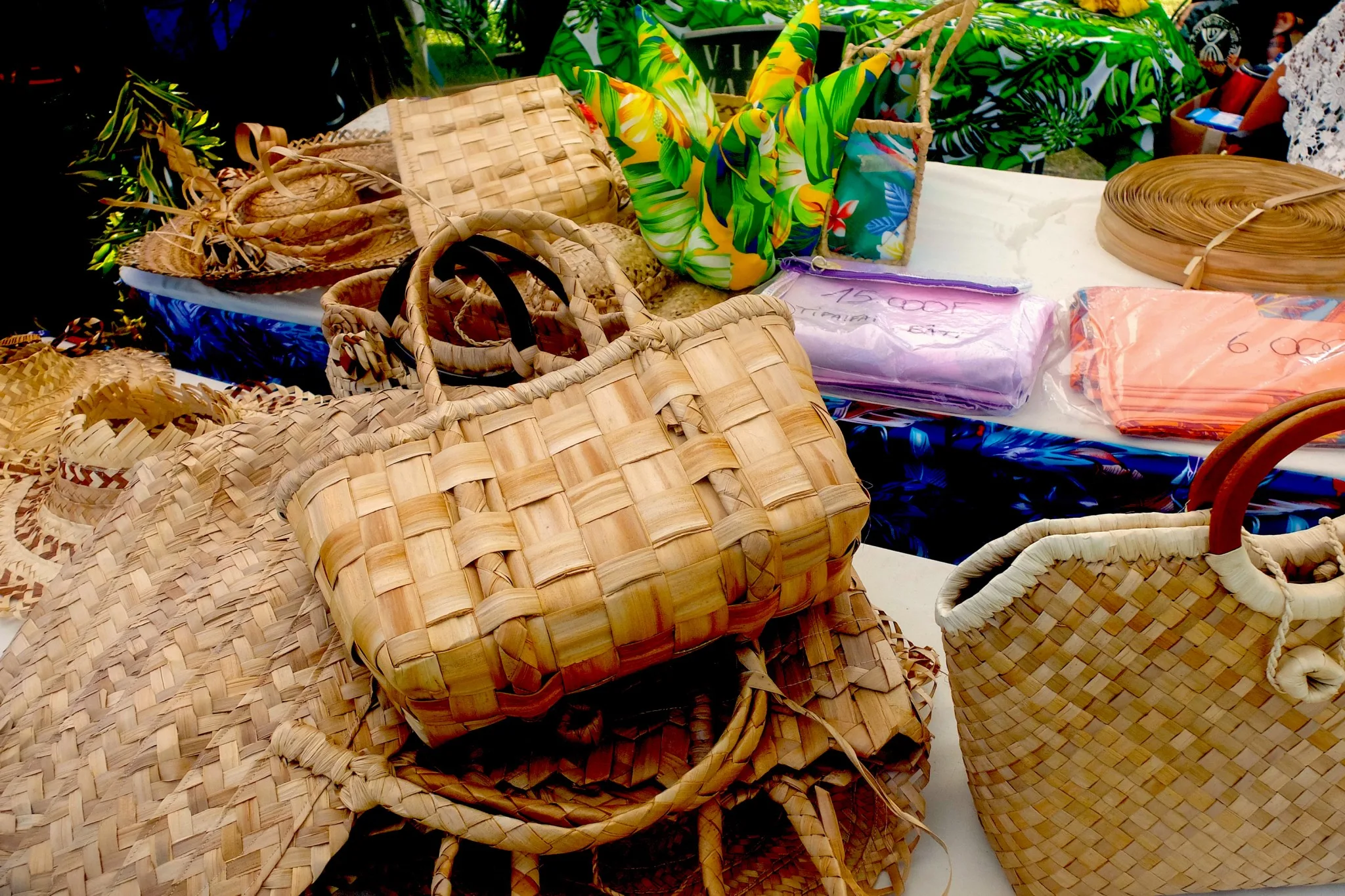 Annick Tuhiti, employée à la mairie de Mahina et artisane des Australes