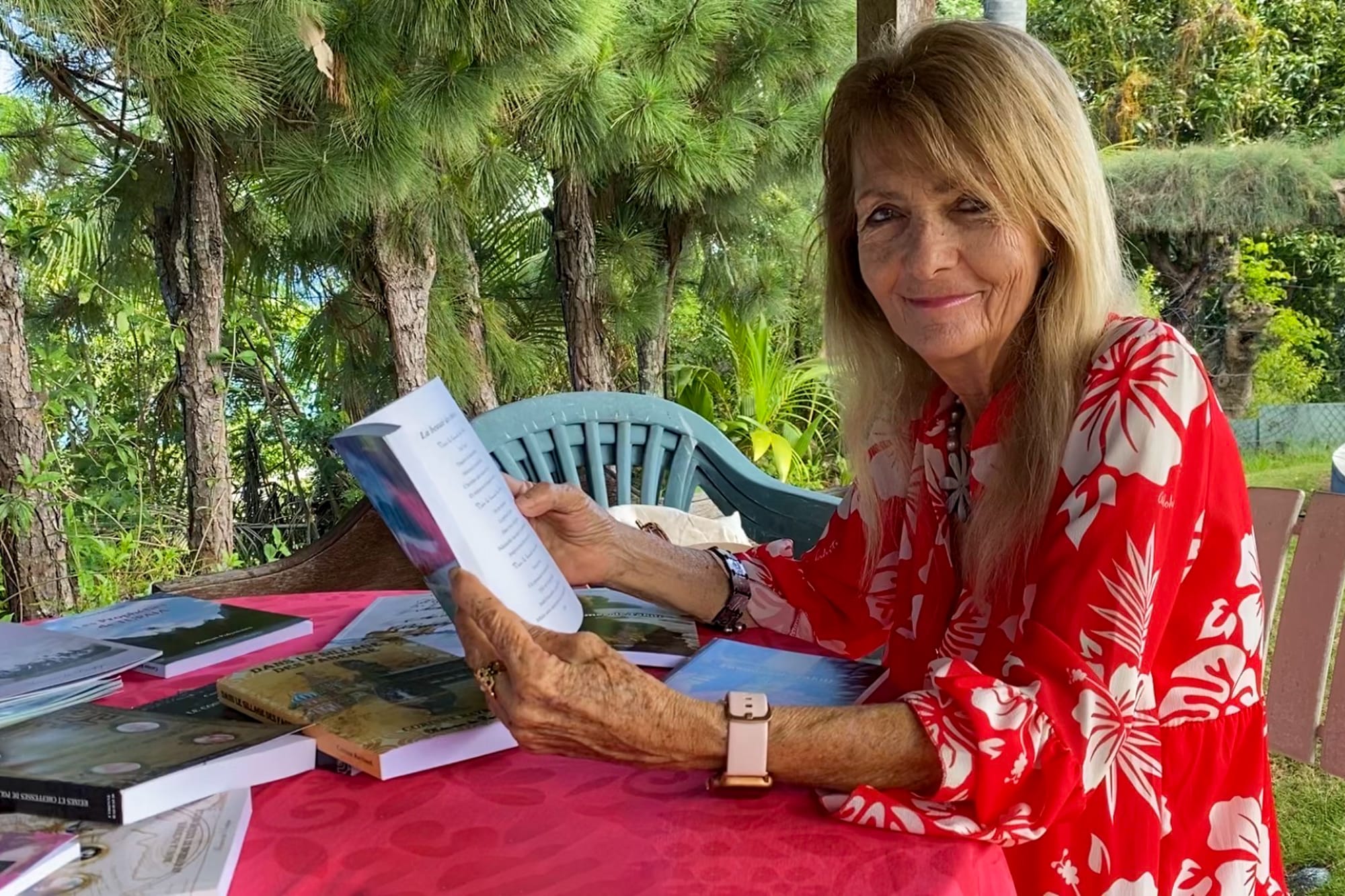 Corinne Raybaud Autrice Tahiti Femmes de Polynesie Credit : Claire-Lise Augereau