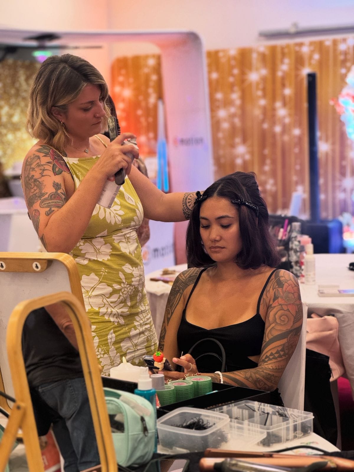 Les Ciseaux de Margaux Coiffeuse à Domicile Tahiti Femmes de Polynesie