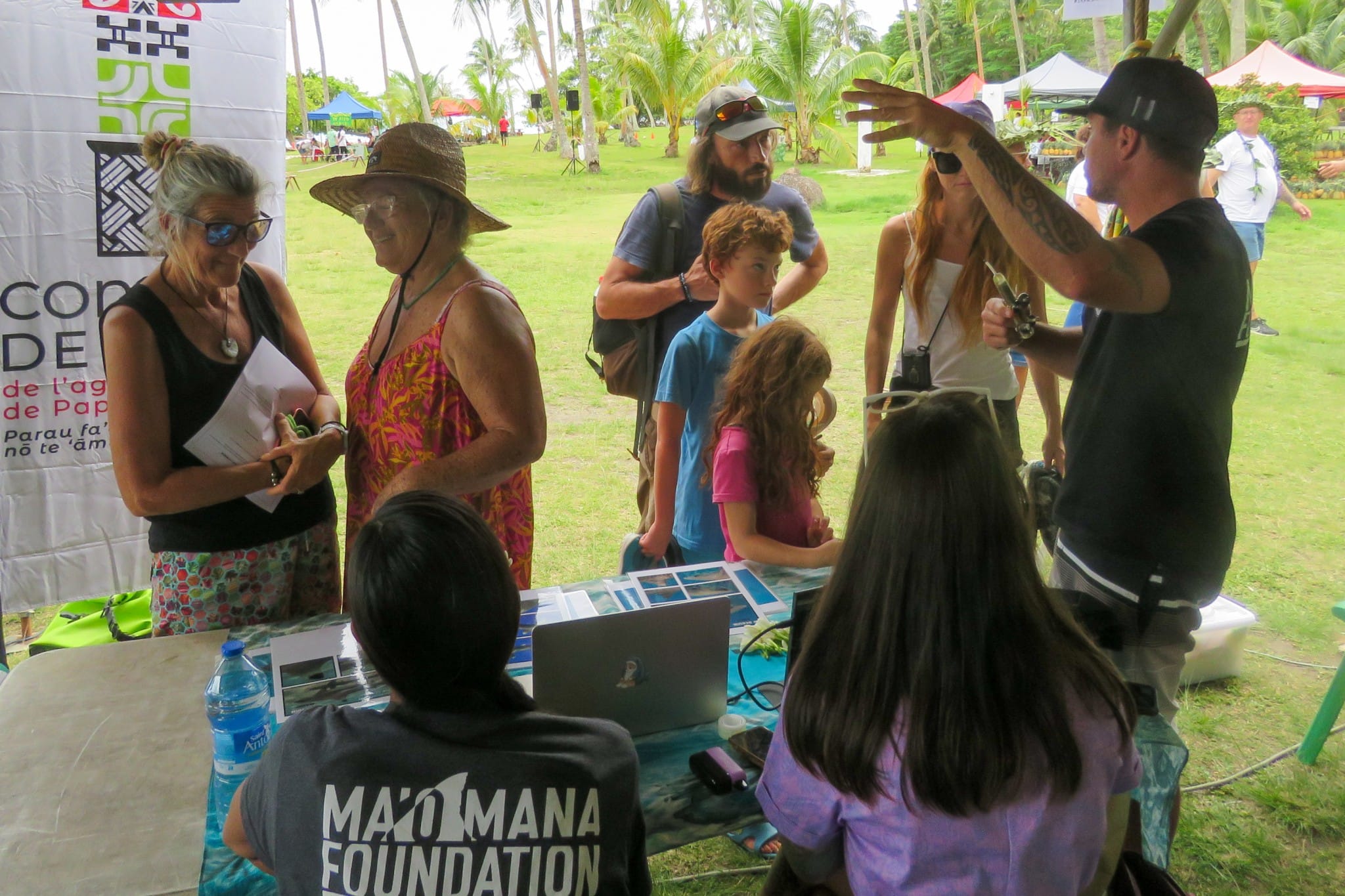 Herehia Sanford, guide nature à Moorea - Ma'oManaFoundation
