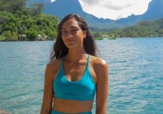 Herehia Sanford, guide nature à Moorea