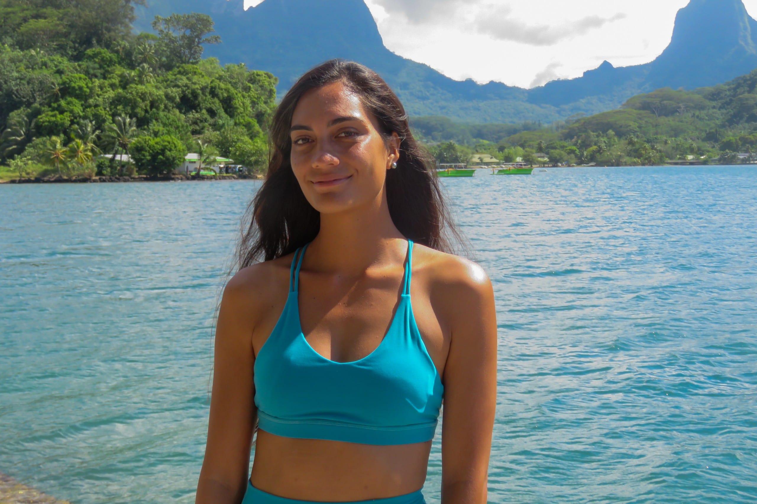 Herehia Sanford, guide nature à Moorea