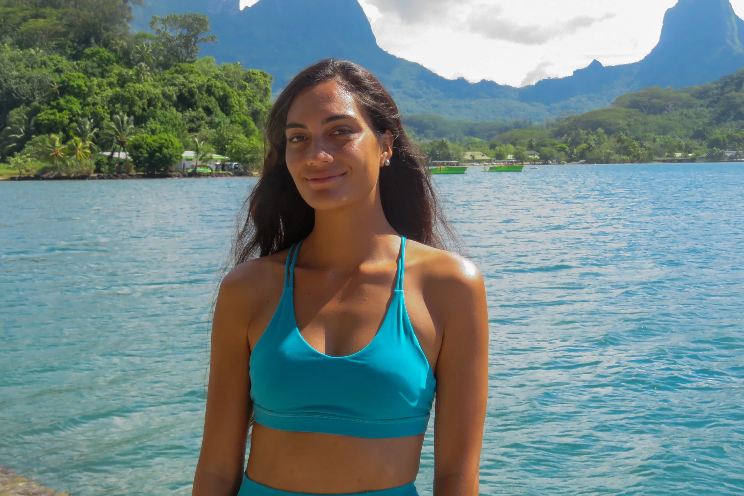 Herehia Sanford, guide nature à Moorea