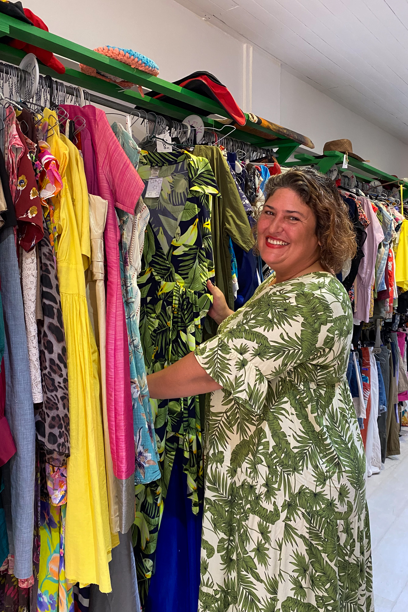 Laeticia Beck, dressing collaboratif à Tahiti