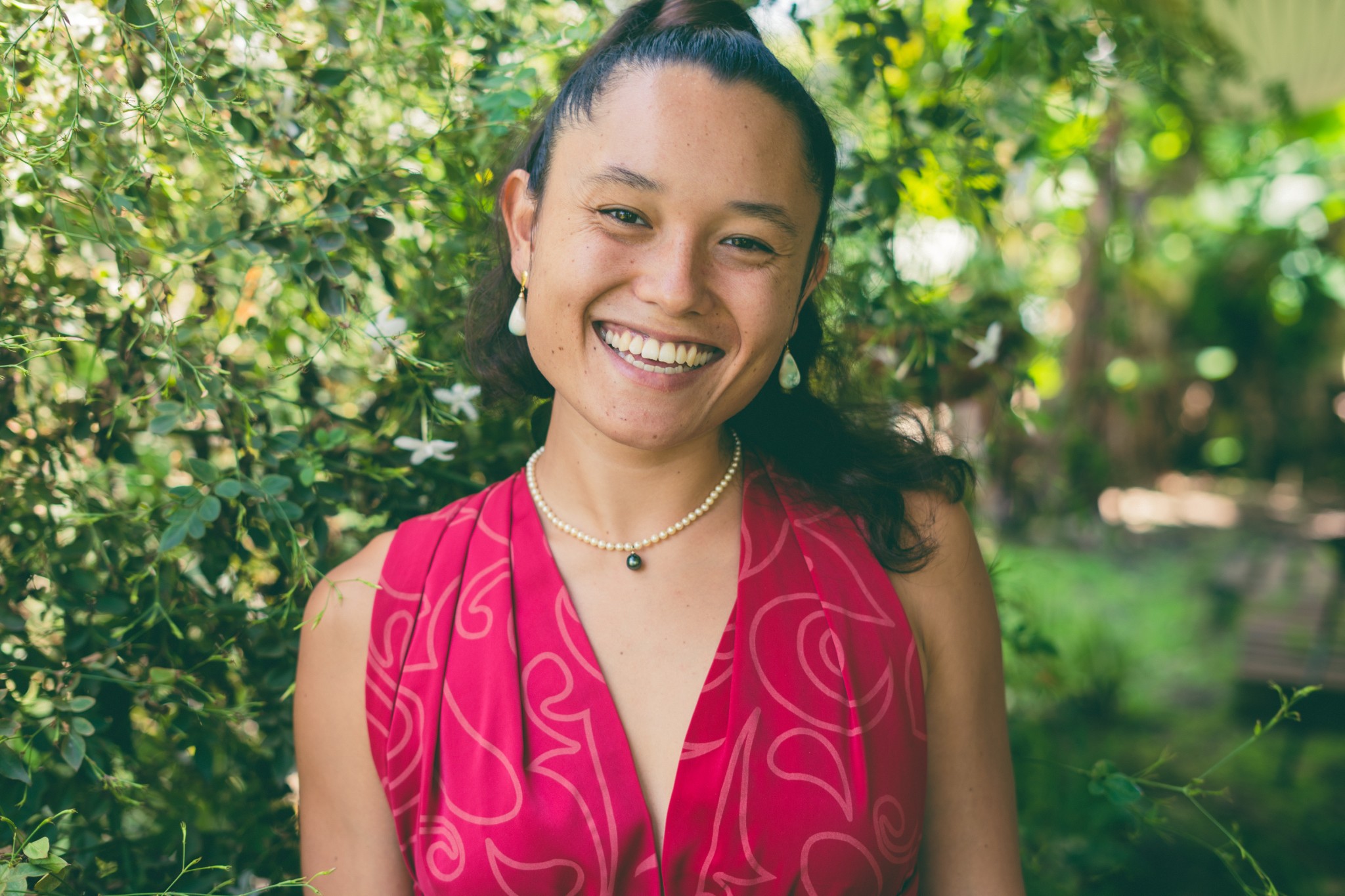 Lilly Tahiti Creatrice de mode Femmes de Polynesie Credit : Cartouche Louise-Michele