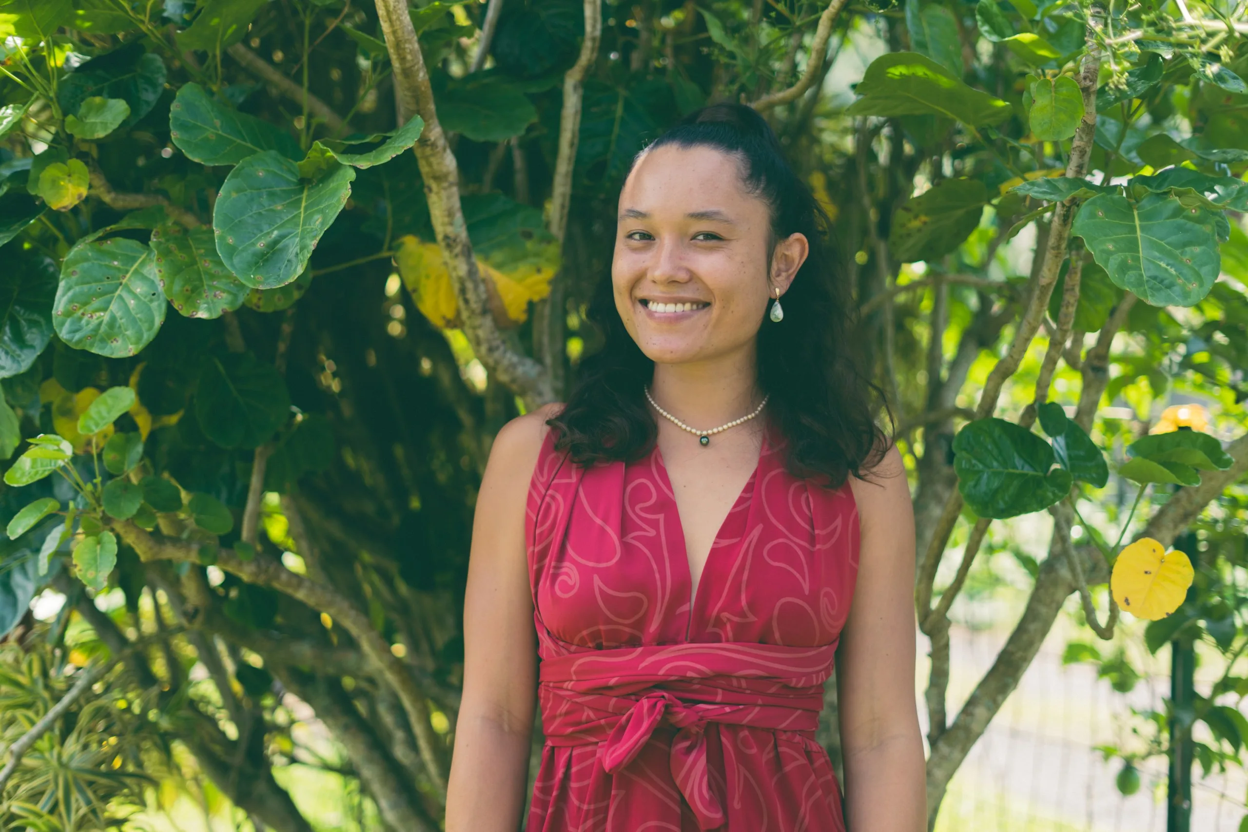 Lilly Tahiti Creatrice de mode Femmes de Polynesie Credit : Cartouche Louise-Michele