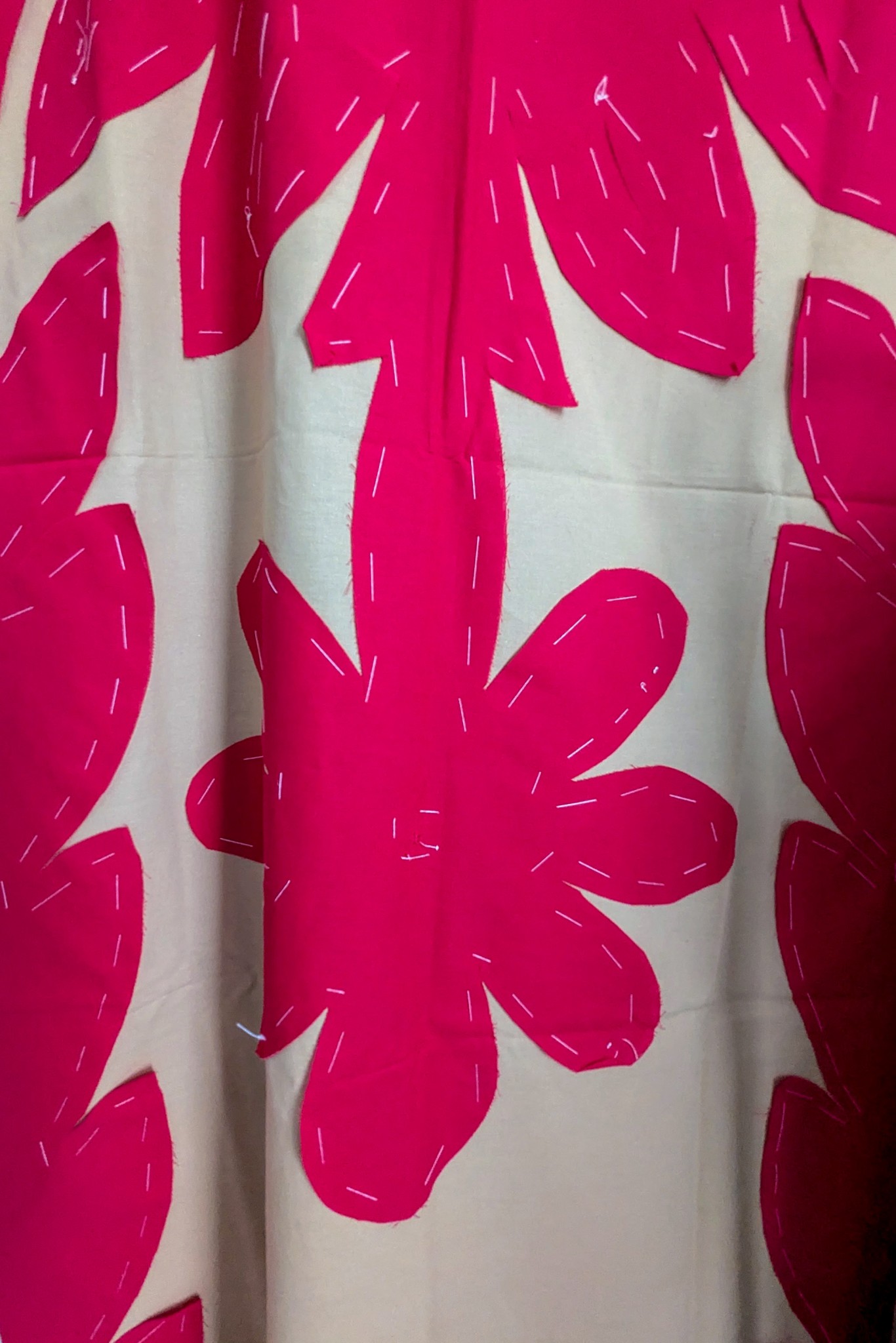 Elza Tahi, artisanne de tifaifai polynésienne