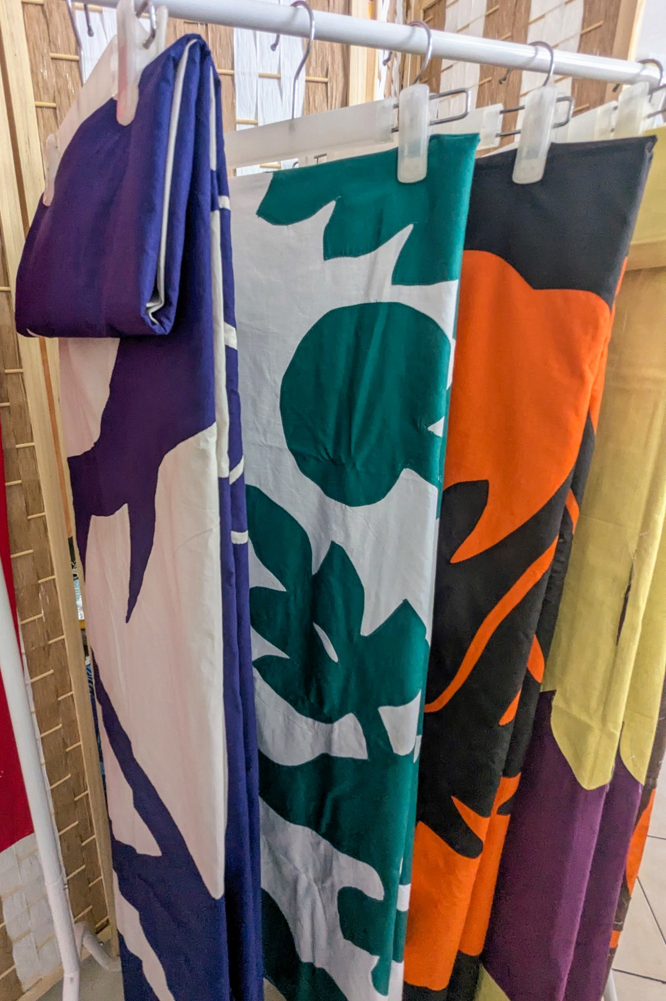 Elza Tahi, artisanne de tifaifai polynésienne