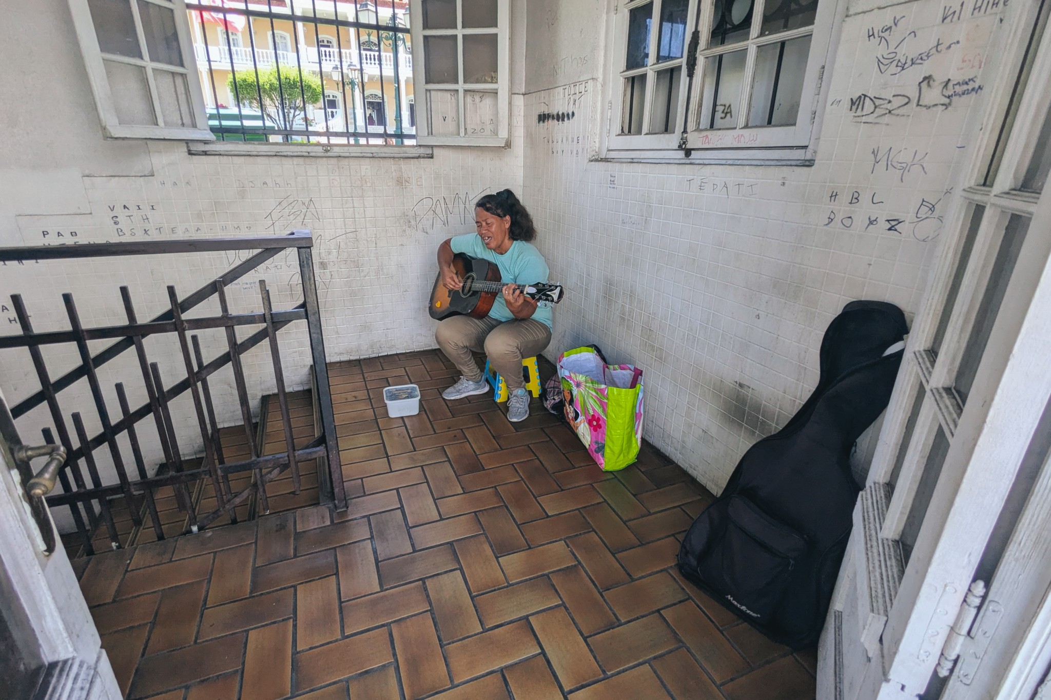 Vaipoe Utia Musicienne et chanteuse Tahiti Femmes de Polynesie Credit : Pauline Stasi