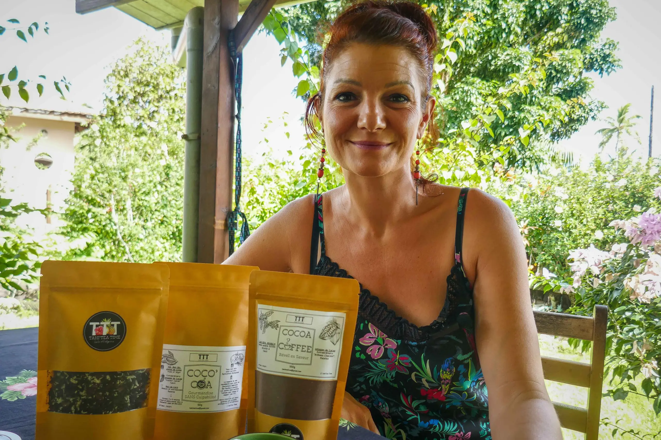Anne Bozych Tahi’Tea Time Raiatea Femmes de Polynesie Credit : Gaelle Poyade