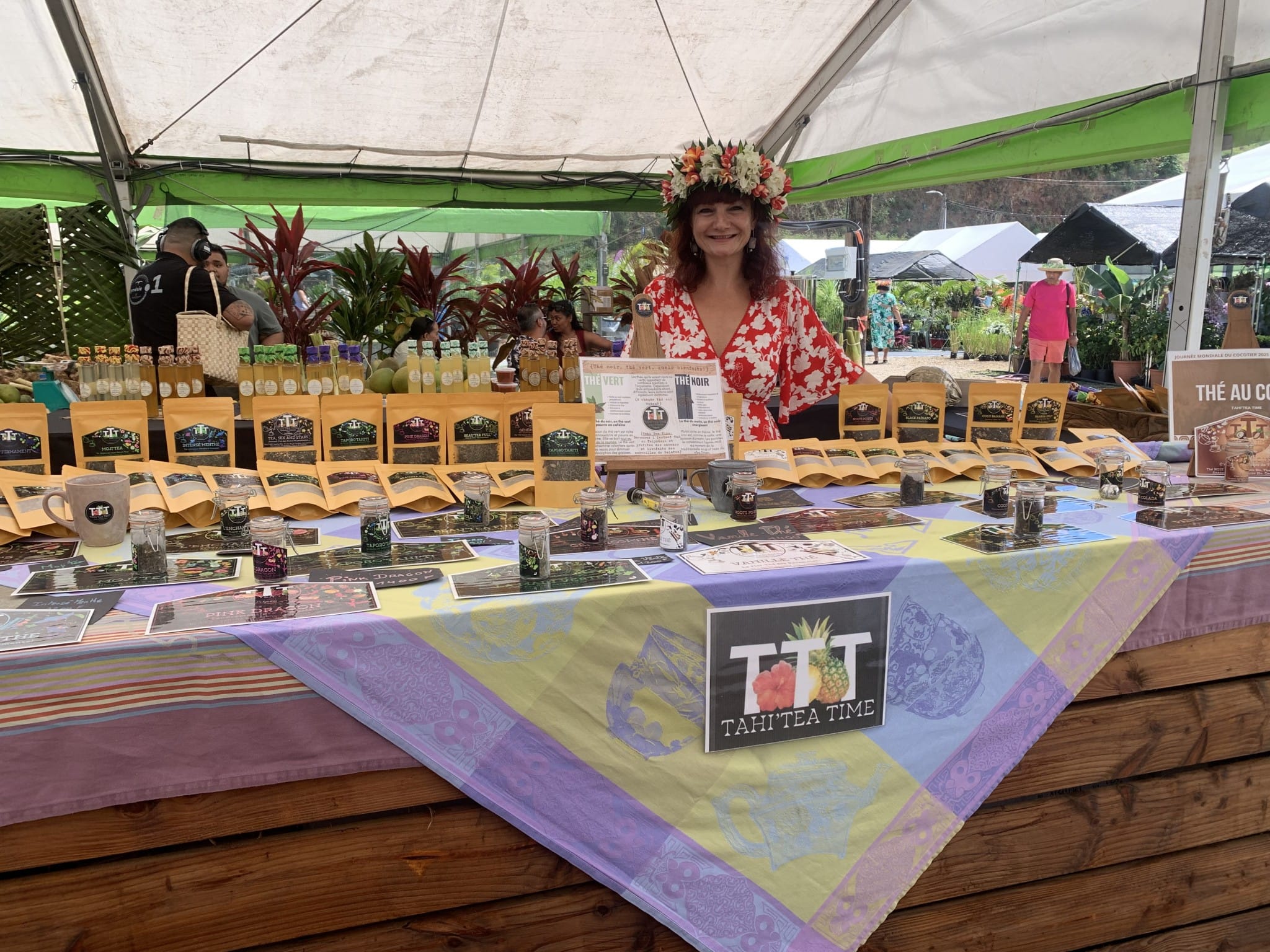 Anne Bozych Tahi’Tea Time Raiatea Femmes de Polynesie Credit : Gaelle Poyade