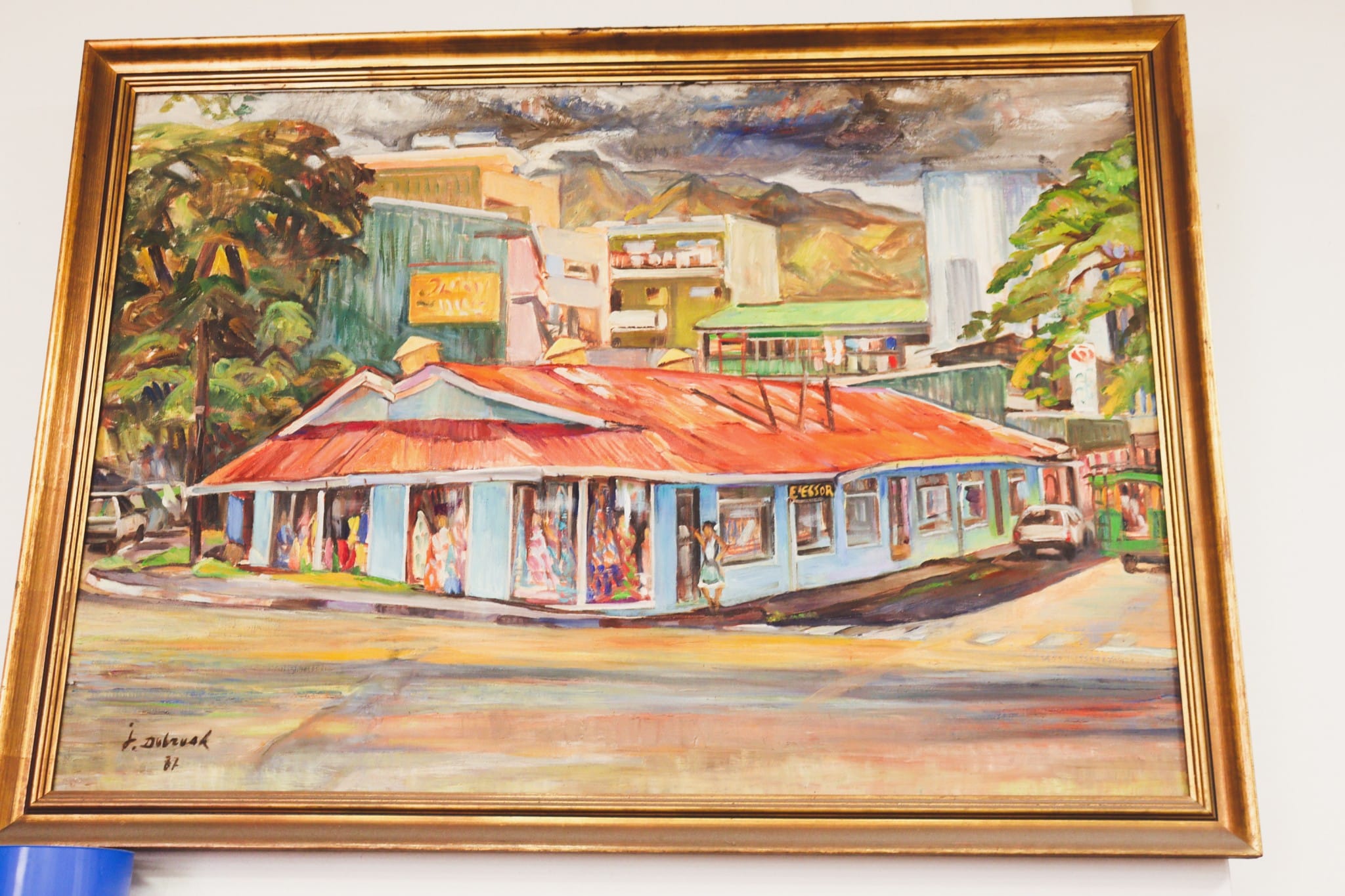 La première boutique Essor, fondée par Eliane Liao à Papeete