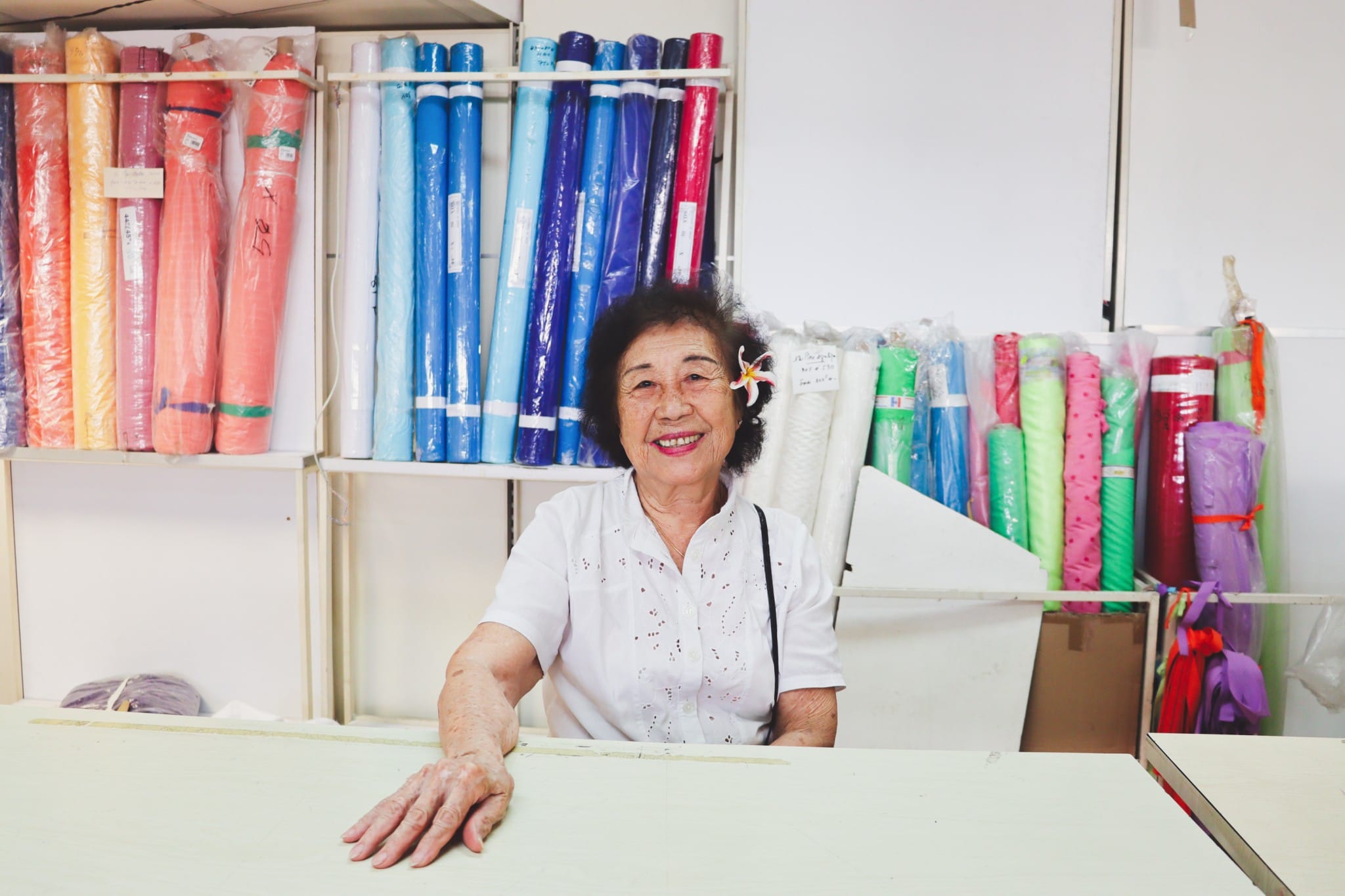 Eliane Liao, fondatrice de la boutique Essor à Papeete