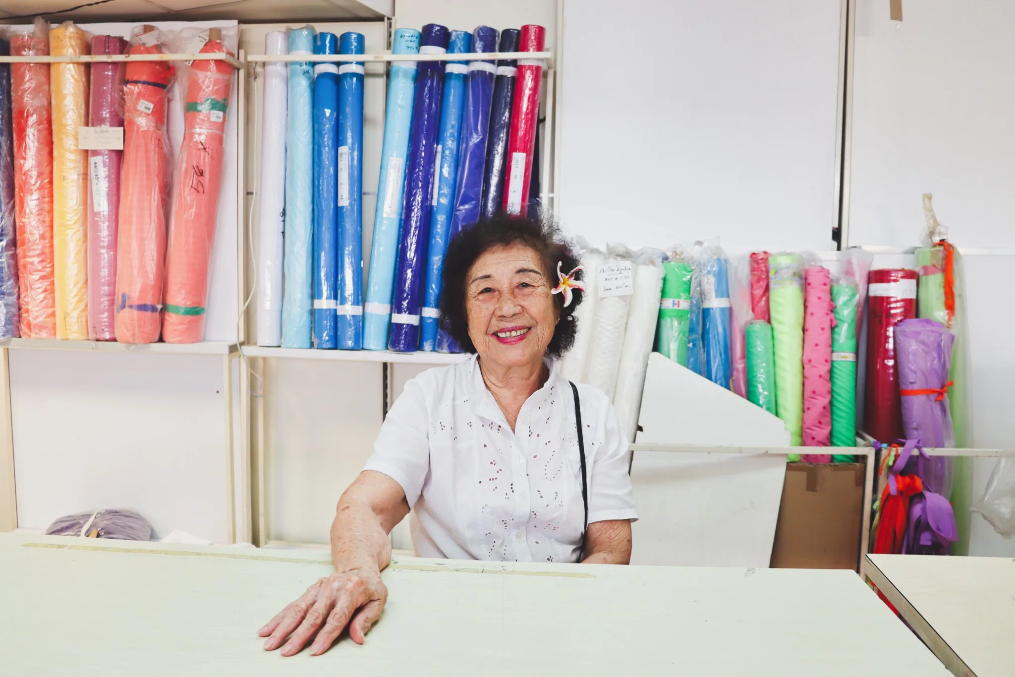 Eliane Liao, fondatrice de la boutique Essor à Papeete