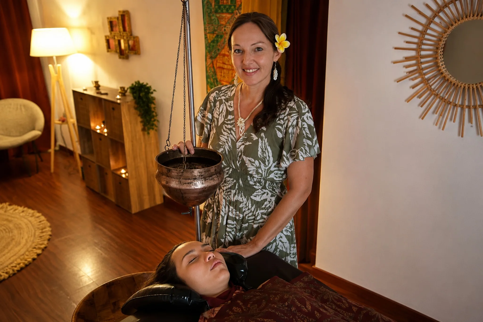 Emilie Drozdenko Thérapeute ayurvedique Femmes de Polynesie Credit : Isabelle Lesourd