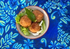 Recette d'arancini aux 2 fromages et jambon