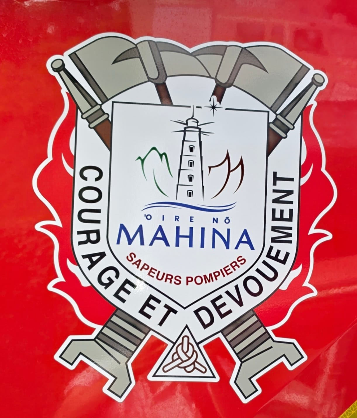 Embleme Caserne Mahina