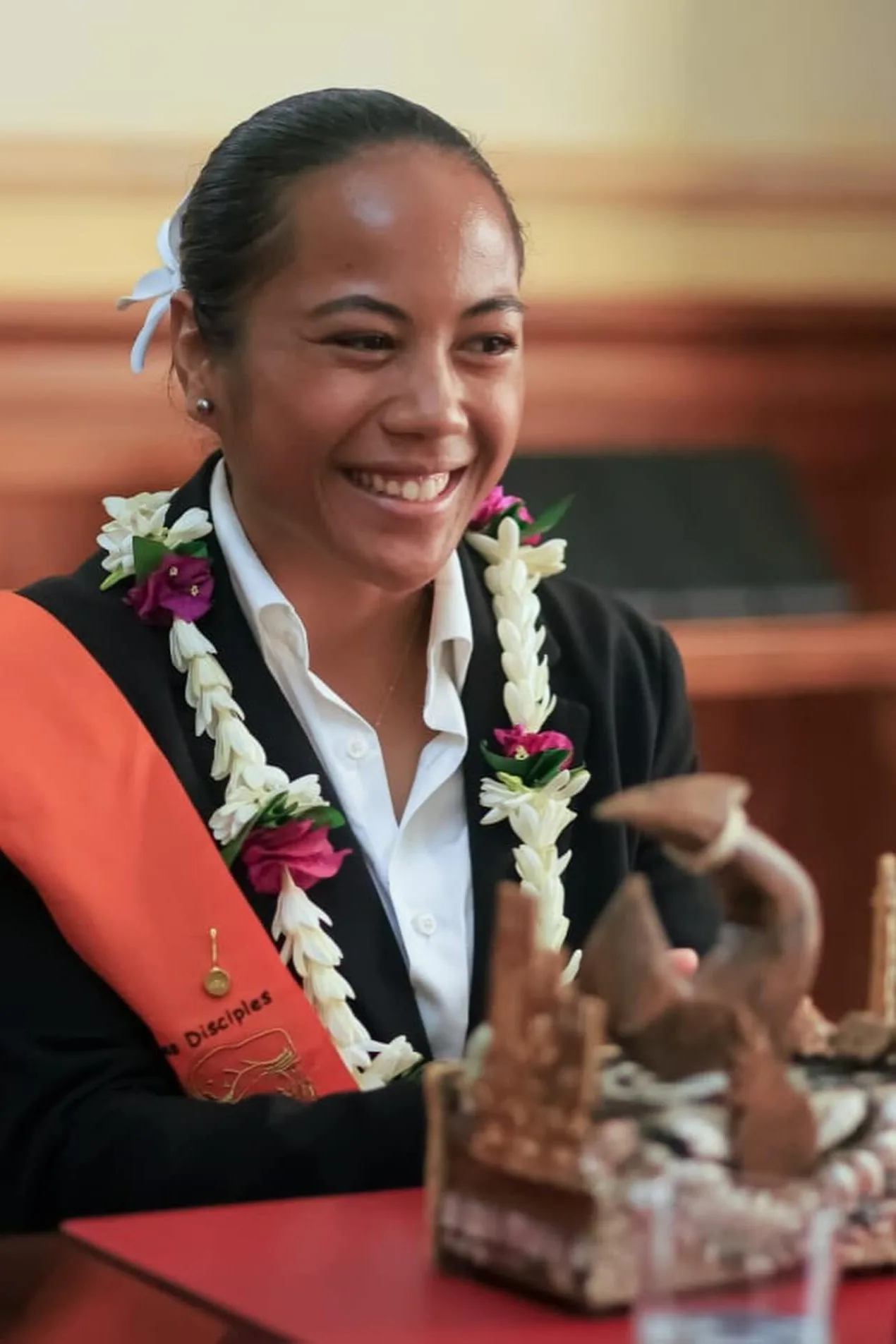 Poerava Temakeu concours Escoffier, cheffe au fenua