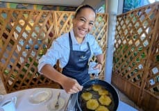 Poerava Temakeu concours Escoffier, cheffe au fenua