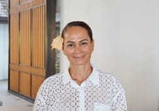 Tevaite Michel, designer floral à Tahiti