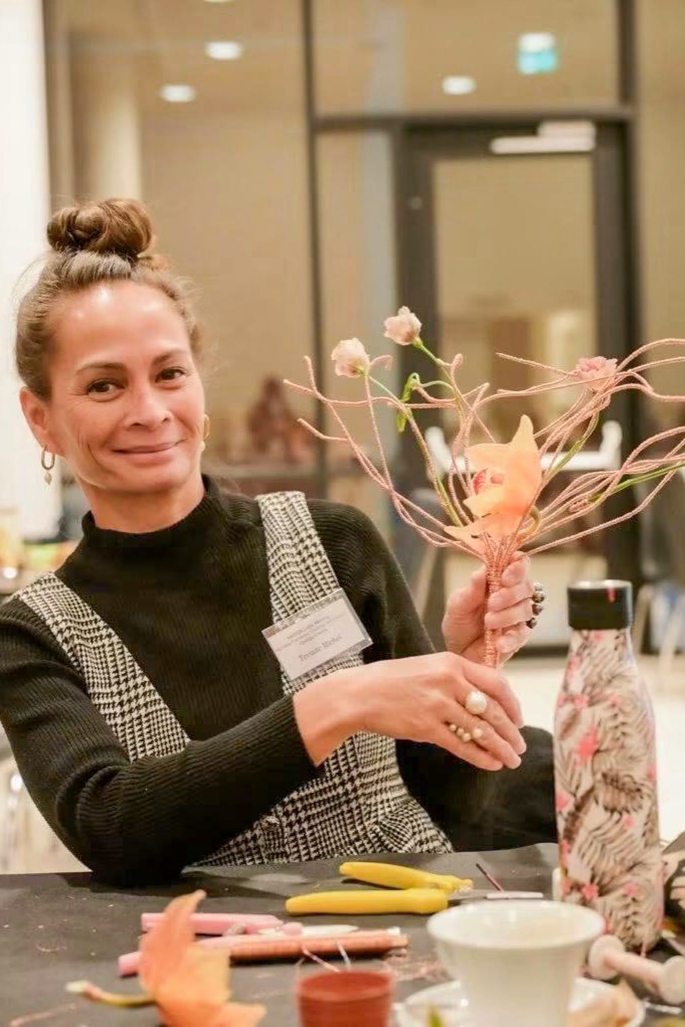 Tevaite Michel, designer floral à Tahiti