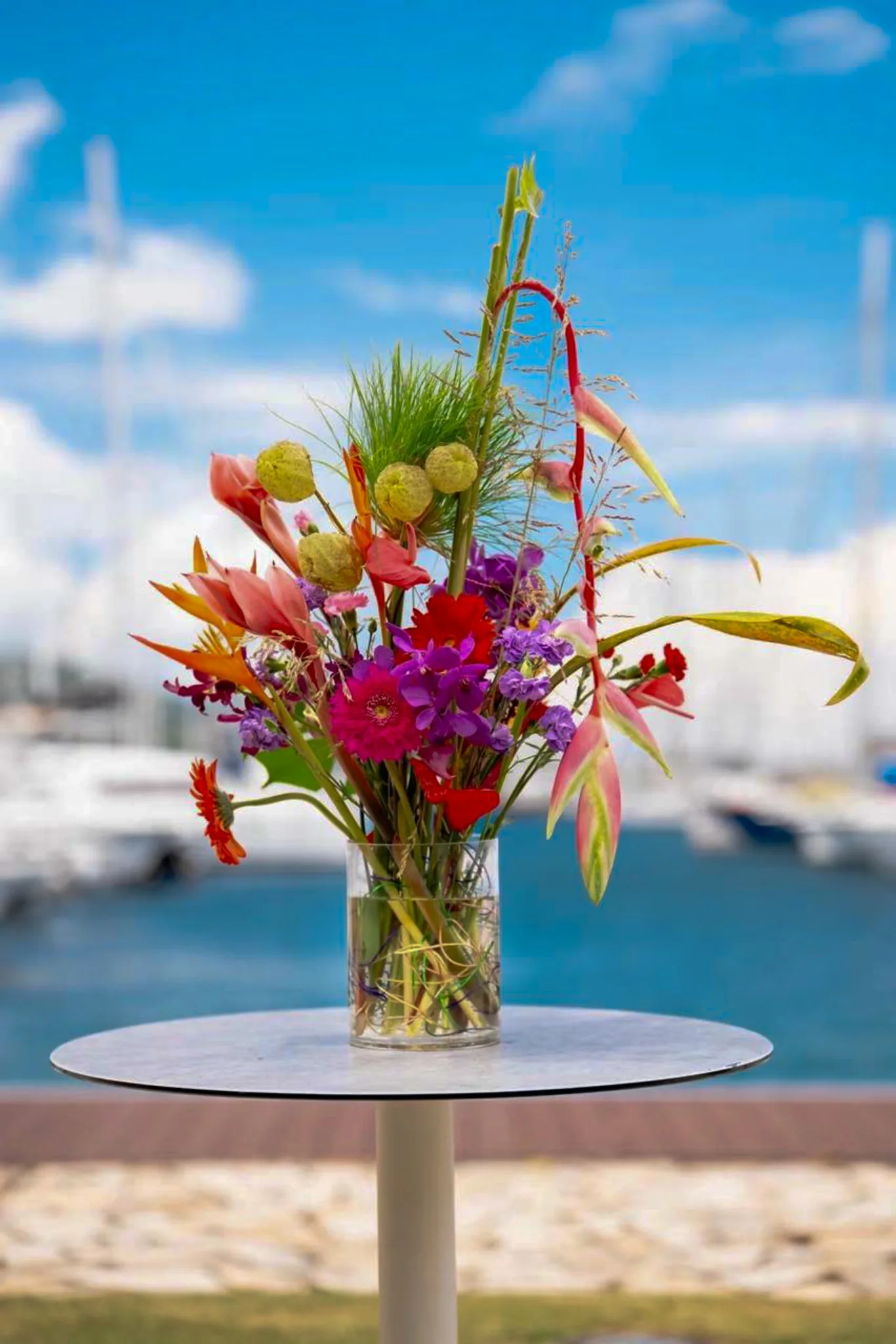 Tevaite Michel, designer floral à Tahiti