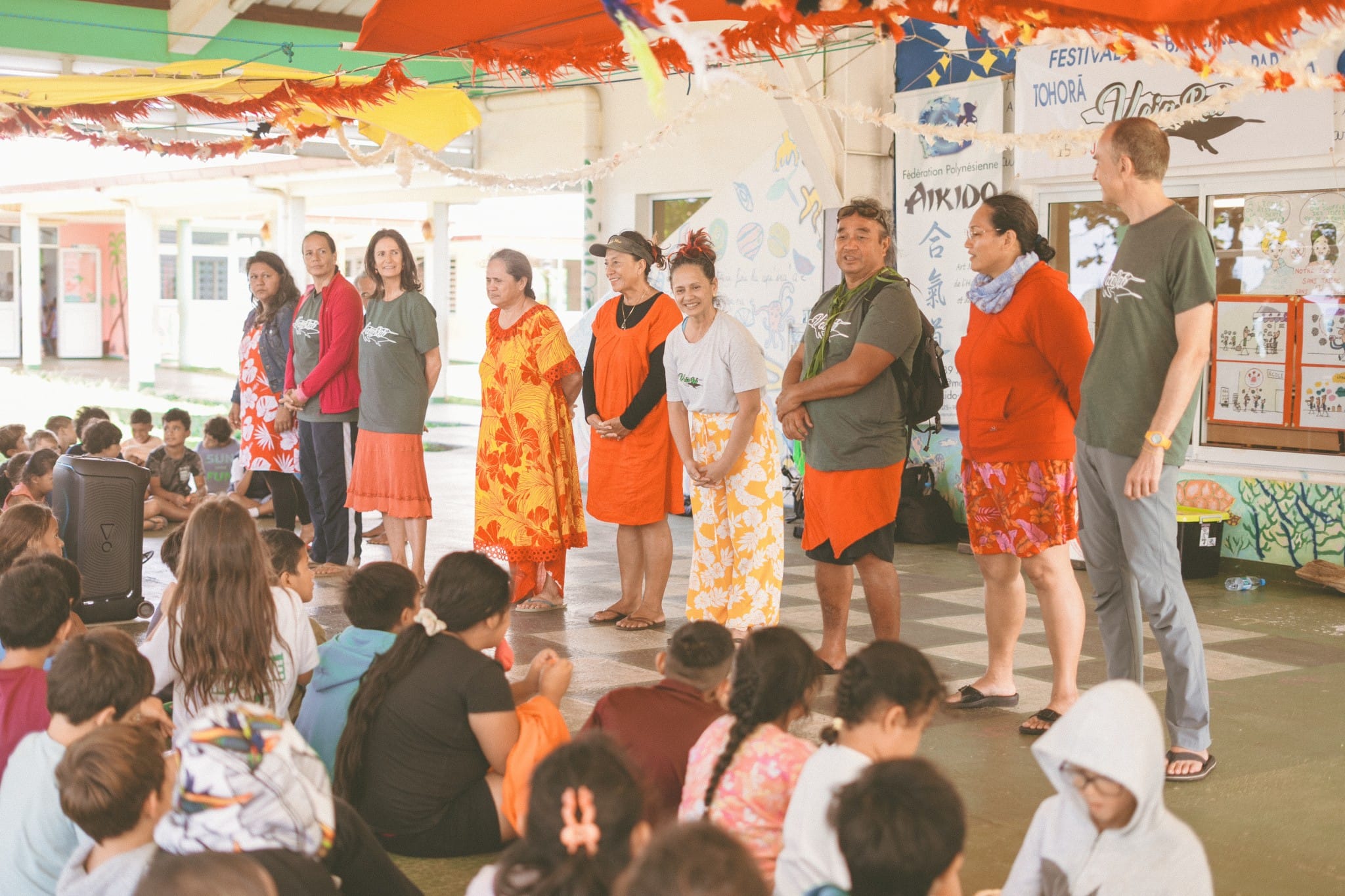 Taha Manutahi au festival des baleines 2026