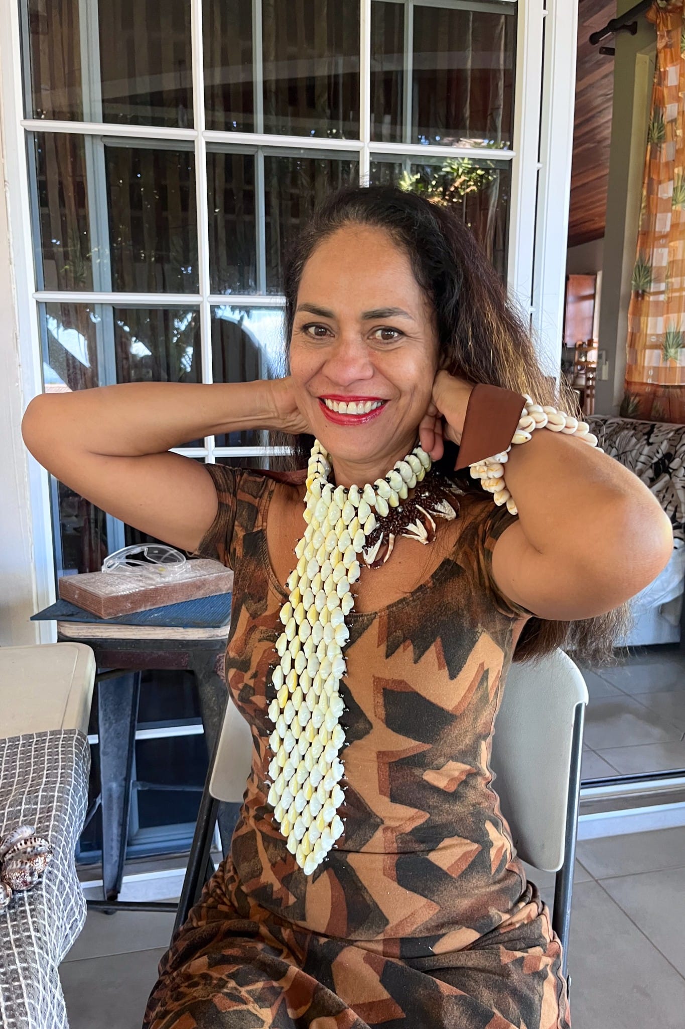 Maima Tuataaa, créatrice de bijoux en Polynésie