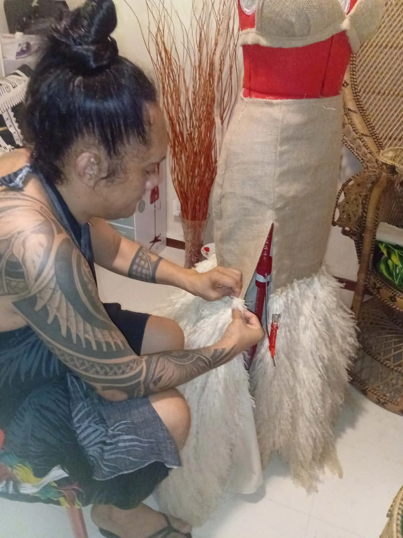 Mihimana Anania, prix du meilleur costume traditionnel Miss Tahiti 2026