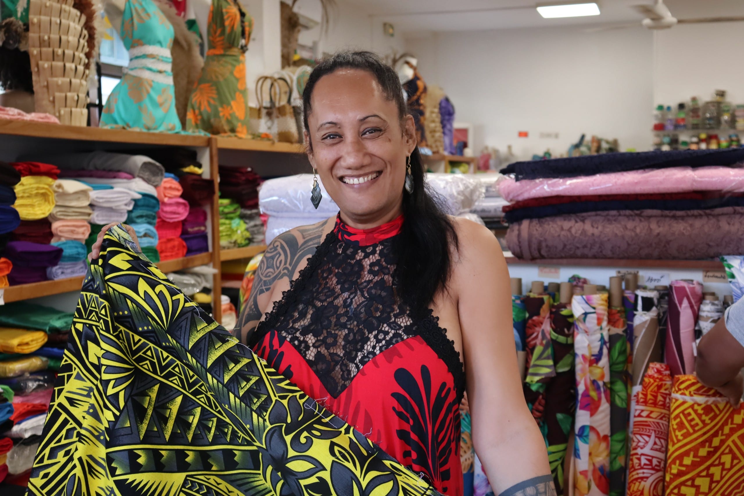 Mihimana Anania, prix du meilleur costume traditionnel Miss Tahiti 2026