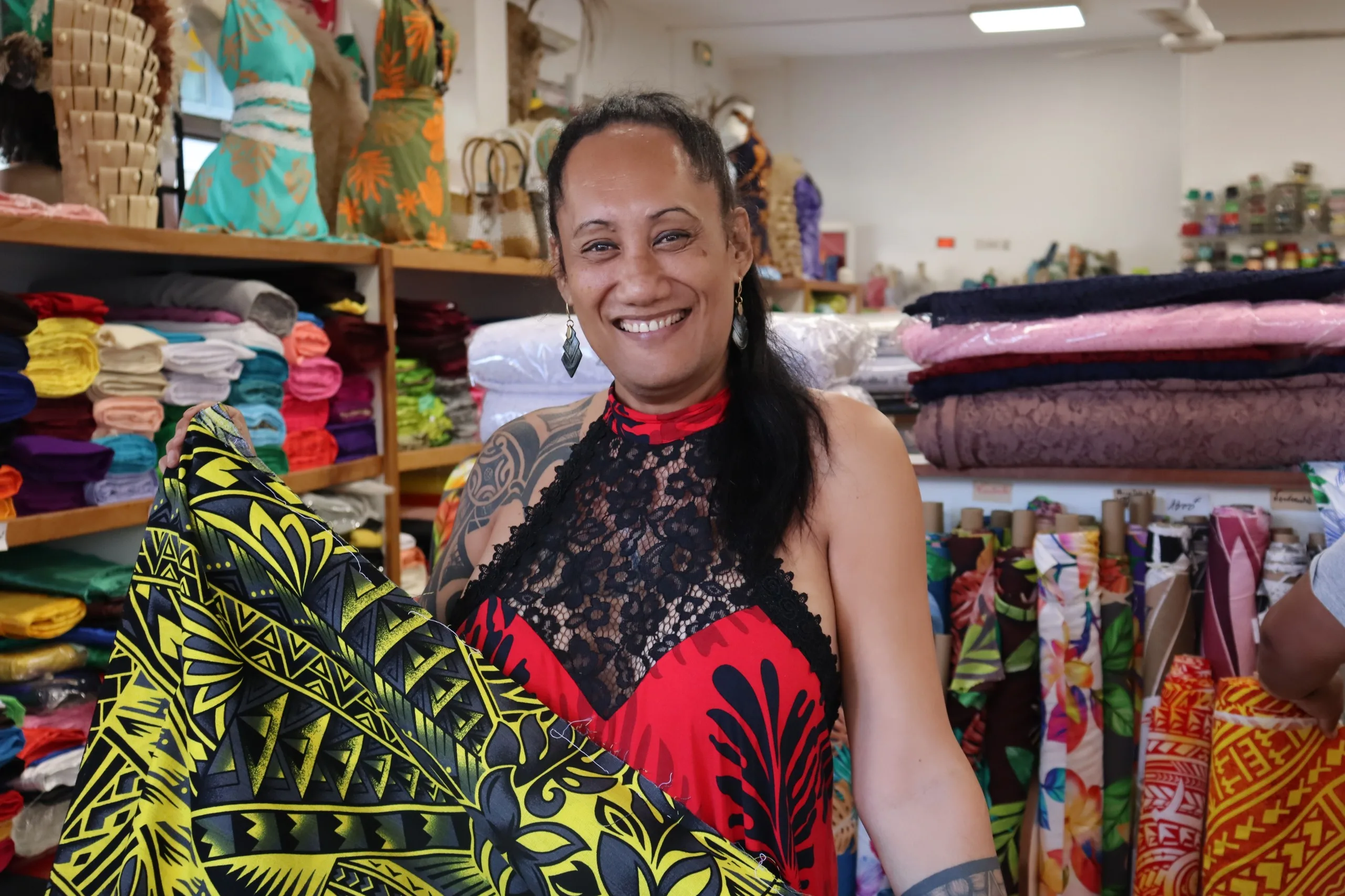 Mihimana Anania, prix du meilleur costume traditionnel Miss Tahiti 2026