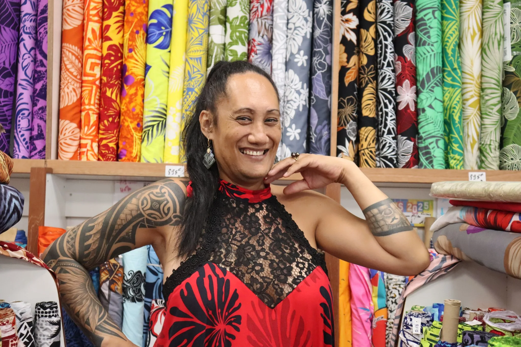 Mihimana Anania, prix du meilleur costume traditionnel Miss Tahiti 2026