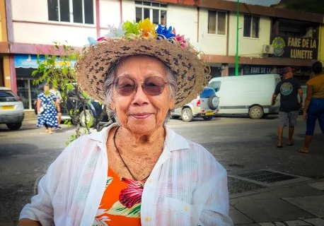 Marie-Claire GIRARD, horticultrice à Raiatea