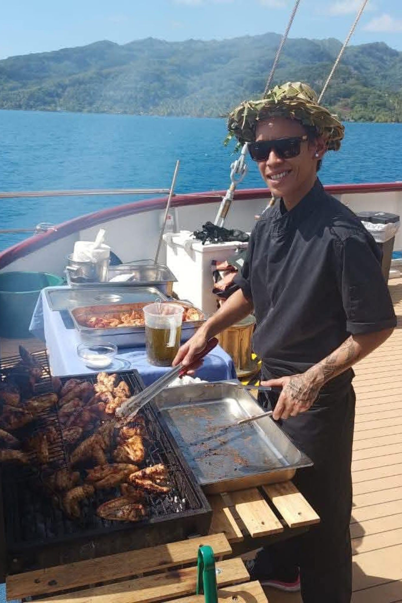 Vaimanatea Opuu Cheffe Villa Conti Femmes de Polynesie