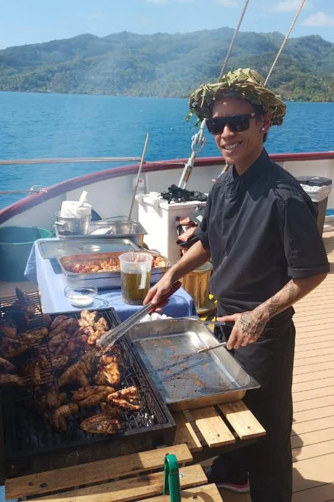 Vaimanatea Opuu Cheffe Villa Conti Femmes de Polynesie