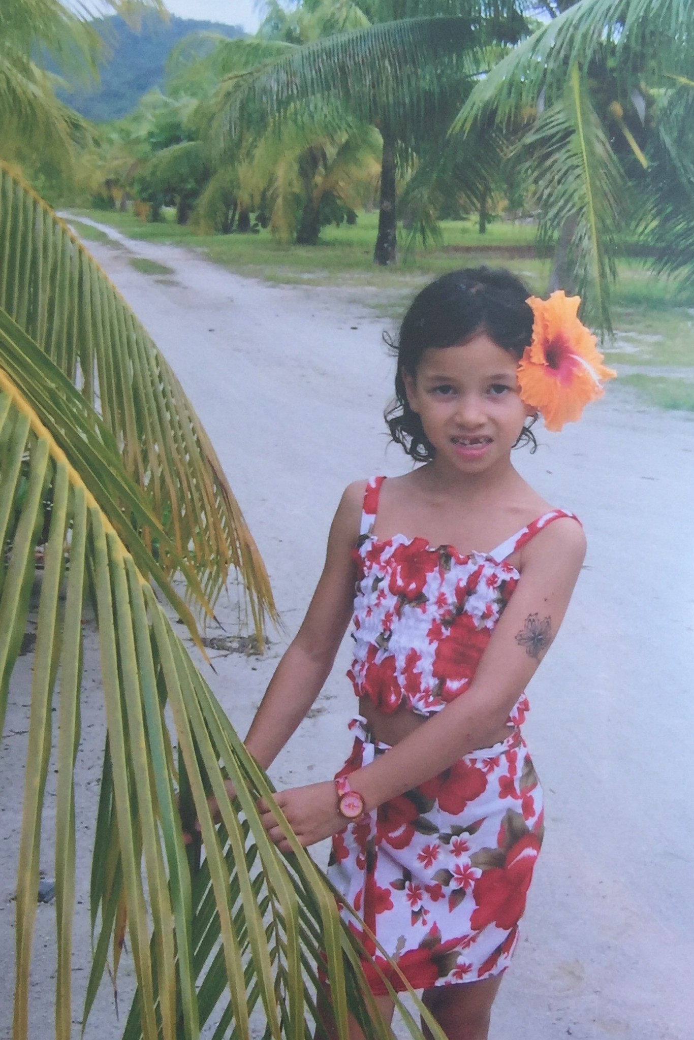 Caroline Combes, alias KamaCaro à Bora Bora