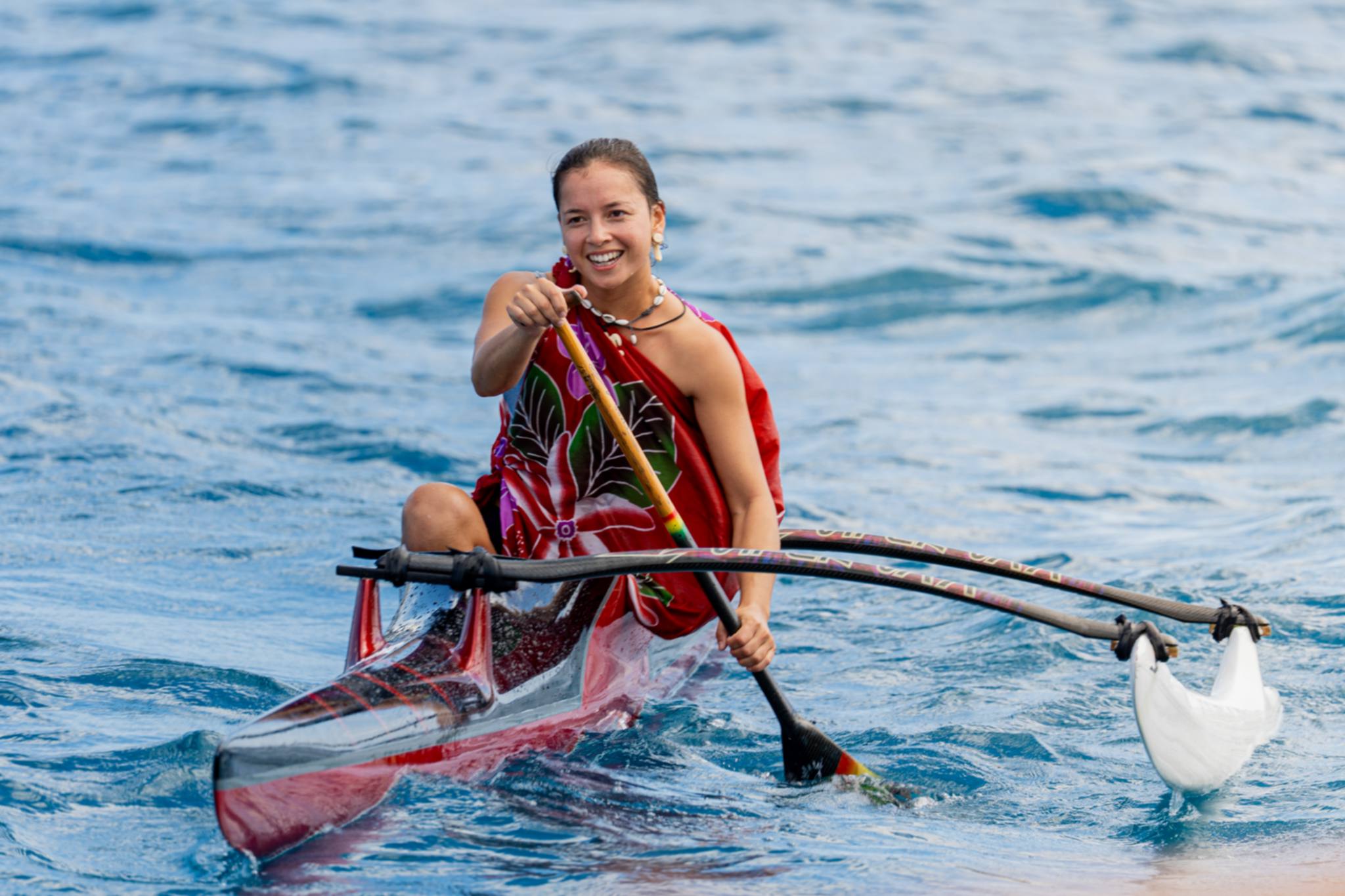 Caroline Combes, alias KamaCaro à Bora Bora