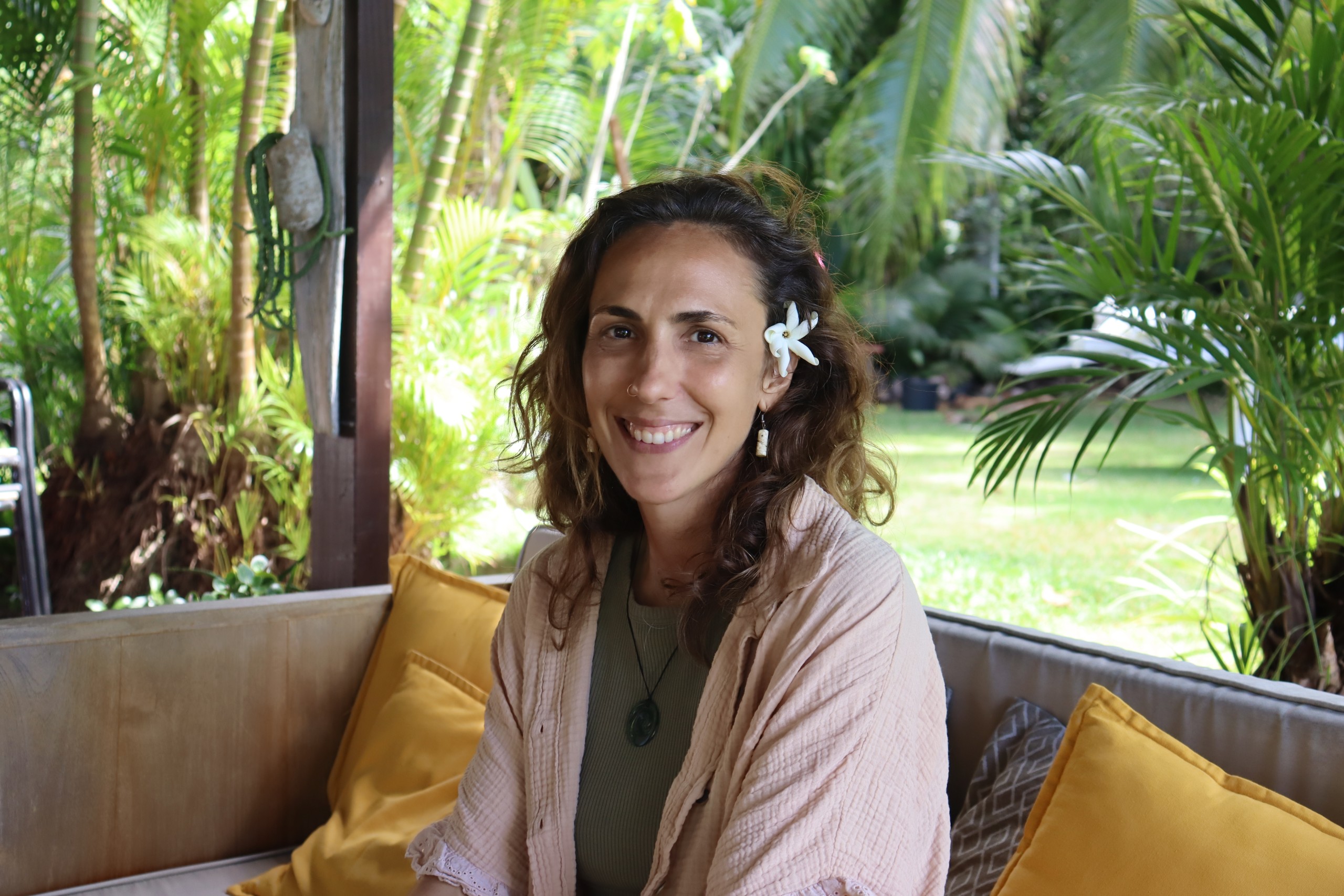 Sophie Ortega-Fernandez Naturopathe Femmes de Polynésie Crédit : Isabelle Lesourd
